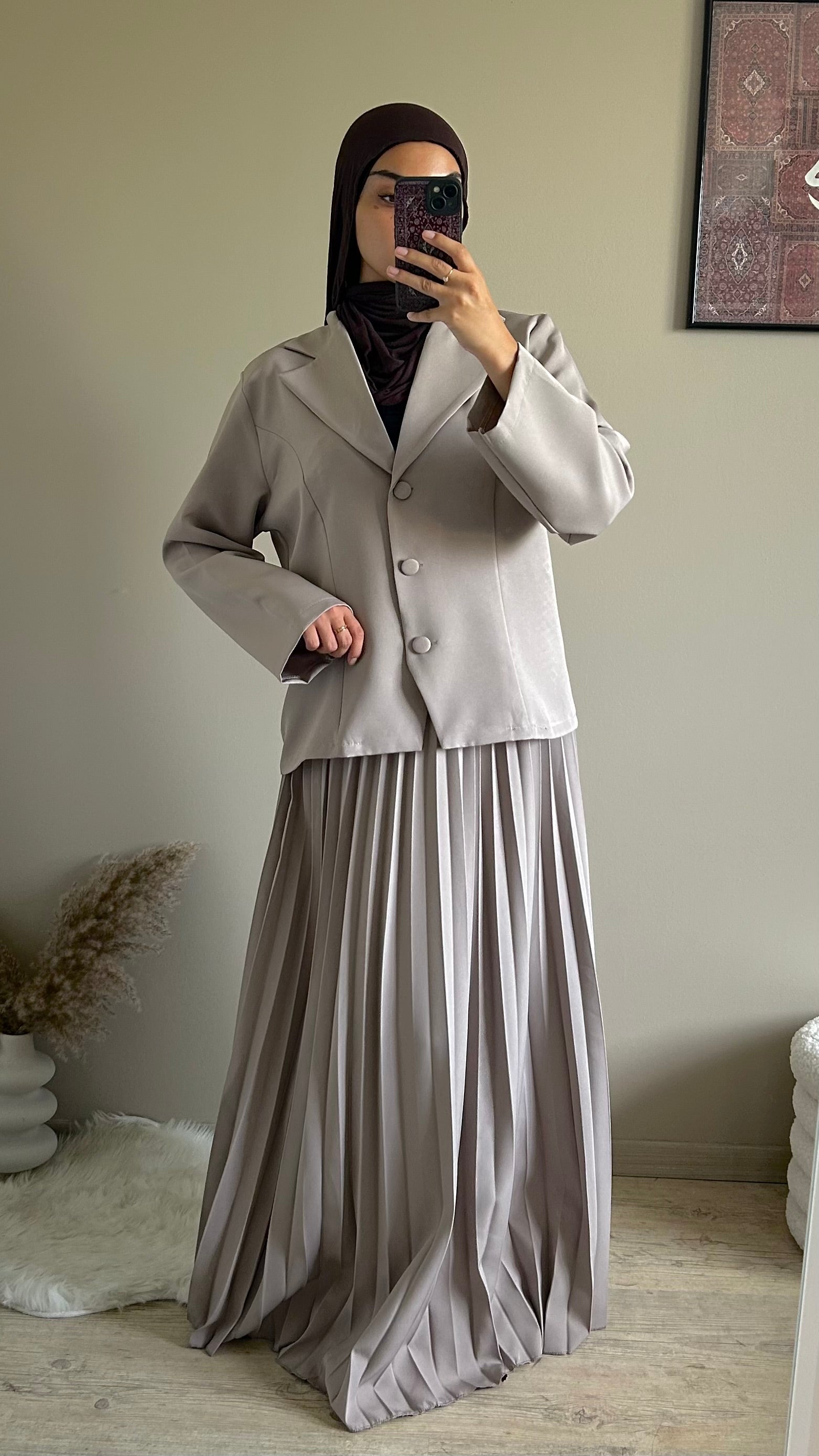 Ensemble blazer et jupe